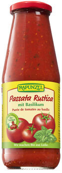 Rapunzel Passata Rustica mit Basilikum 680g