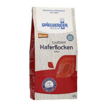 Spielberger Haferflocken, Großblatt, demeter 500g