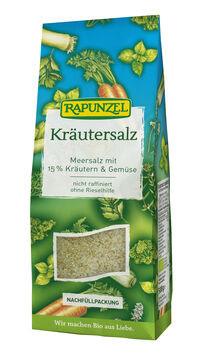 Rapunzel Kräutersalz Nachfüllpack 500g