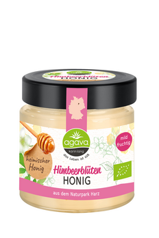 agava Himbeerblütenhonig 250g/A