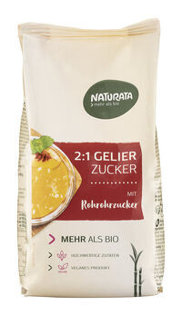 Naturata Gelierzucker 2:1 aus Rohrohrzucker 500g