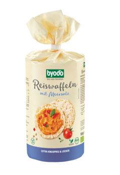 Byodo Reiswaffeln mit Meersalz 100g