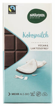Naturata Kuvertüre Kokosmilch vegan & lactosefrei 100g