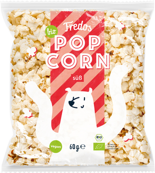 Fredos Popcorn, süß 60g
