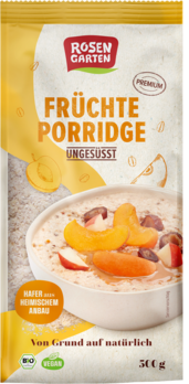 Rosengarten Porridge Früchte ungesüßt 500g