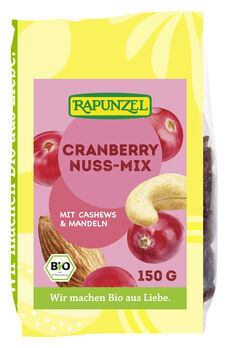 Rapunzel Cranberry Nuss Mix 150g