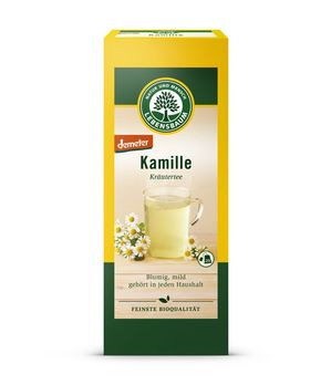 Lebensbaum Kamille Kräutertee demeter 20 Beutel