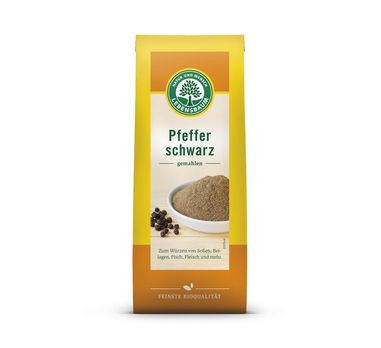 Lebensbaum Pfeffer schwarz, gemahlen 50g