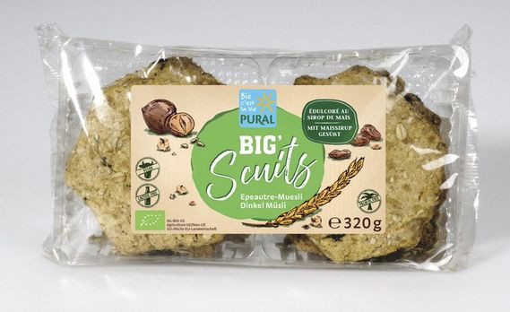 Pural Big Scuits Dinkel-Müsli 320g/A