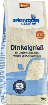 Spielberger Dinkelgrieß, demeter - 500g