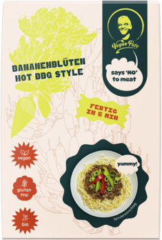 Vegan Pete Bananenblüten Hot BBQ Style 250g/A