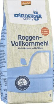 Spielberger Roggen-Vollkornmehl, demeter - 1kg