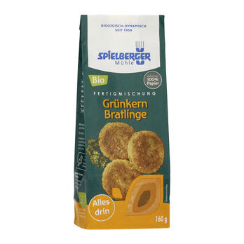 Spielberger Grünkern Bratlinge, Fertigmischung - 160g
