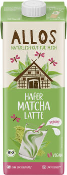 Allos Drink Hafer Matcha Latte 1l
