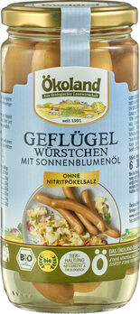 ökoland Geflügelwürstchen 180g