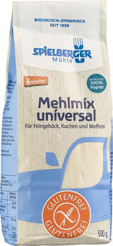 Spielberger Mehlmix universal, hell, glutenfrei, demeter 500g