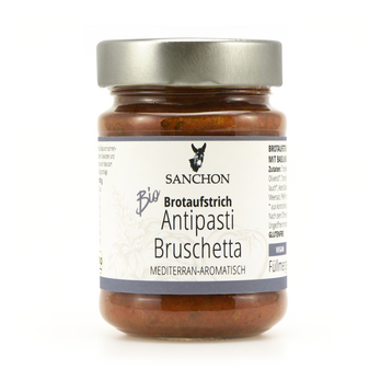 Sanchon Brotaufstrich Antipasti Bruschetta 190g