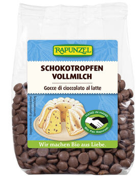 Rapunzel Schokotropfen Vollmilch 100g