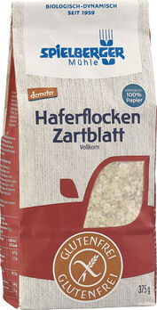 Spielberger Haferflocken, Zartblatt, glutenfrei, demeter - 375g