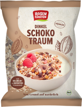 Rosengarten Dinkel-Schoko-Traum-Müsli 60g
