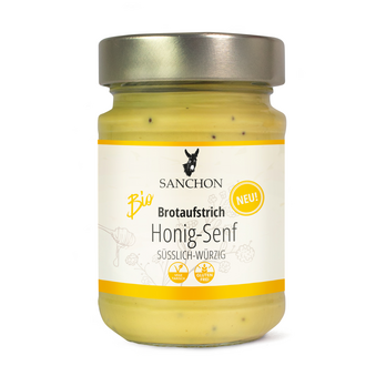 Sanchon Brotaufstrich Honig Senf 175g