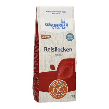 Spielberger Reisflocken, glutenfrei, demeter 250g