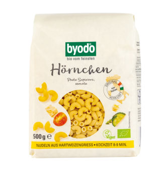 Byodo Hörnchen, semola 500g