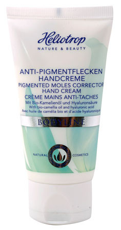 Heliotrop BODYLINE Anti-Pigmentflecken Handcreme 50ml/A