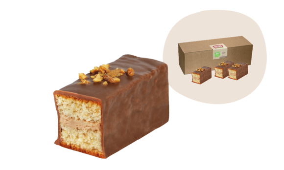 Rosengarten Walnuss-Schnitten 16 Stück 1520g