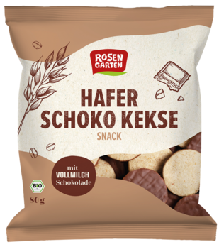 Rosengarten Hafer-Schoko-Kekse Vollmilch 80g