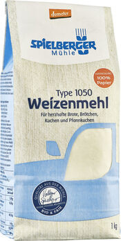 Spielberger Weizenmehl, Typ 1050, demeter - 1kg
