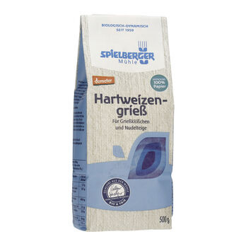 Spielberger Hartweizengrieß, demeter 500g