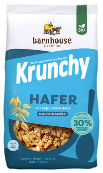 Barnhouse Krunchy Hafer weniger Zucker 625g