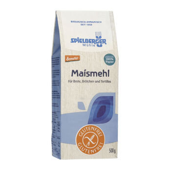 Spielberger Maismehl, glutenfrei, demeter 500g