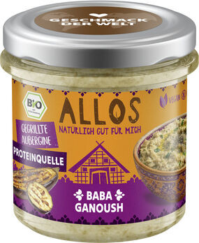 Allos Geschmack der Welt Baba Ganoush 140g