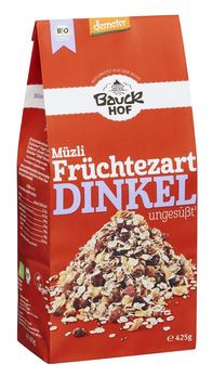 Bauckhof Dinkelmüzli Früchtezart 425g
