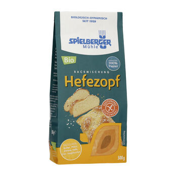 Spielberger Hefezopf, Backmischung, glutenfrei 500g