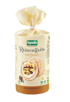 Byodo Reiswaffeln mit Sesam 100g