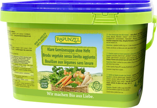 Rapunzel Klare Suppe ohne Hefe 4,5kg