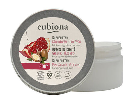Eubiona Sheabutter mit Granatapfel & Aloe Vera Körperpflege 100ml/A