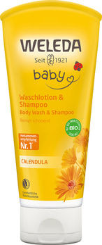 Weleda Calendula Waschlotion & Shampoo 200ml