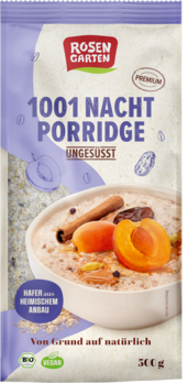 Rosengarten Porridge 1001-Nacht ungesüßt 500g