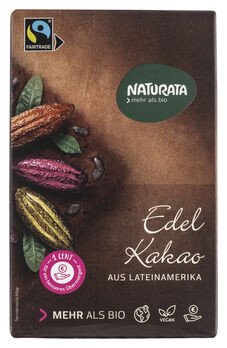 Naturata Edelkakao aus dem Yacao-Projekt, schwach entölt 125g