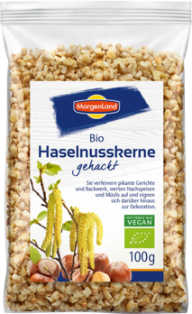 MorgenLand Haselnusskerne gehackt 100g
