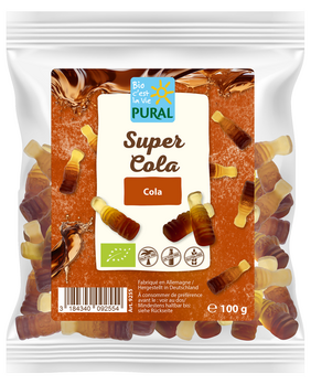 Pural Fruchtgummi Cola Bottles 100g/A