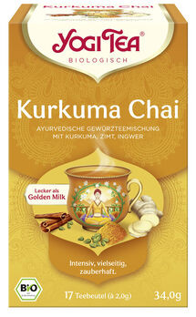 Yogi Tea Kurkuma Chai Tee 17 Beutel