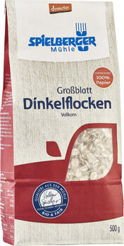 Spielberger Dinkelflocken, Großblatt, demeter - 500g