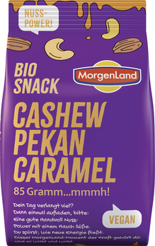 MorgenLand Snack Cashew Pekan Caramel 85g