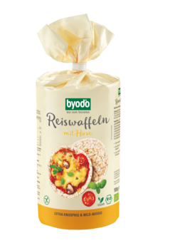 Byodo Reiswaffeln mit Hirse 100g