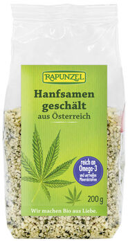 Rapunzel Hanfsamen geschält 200g
